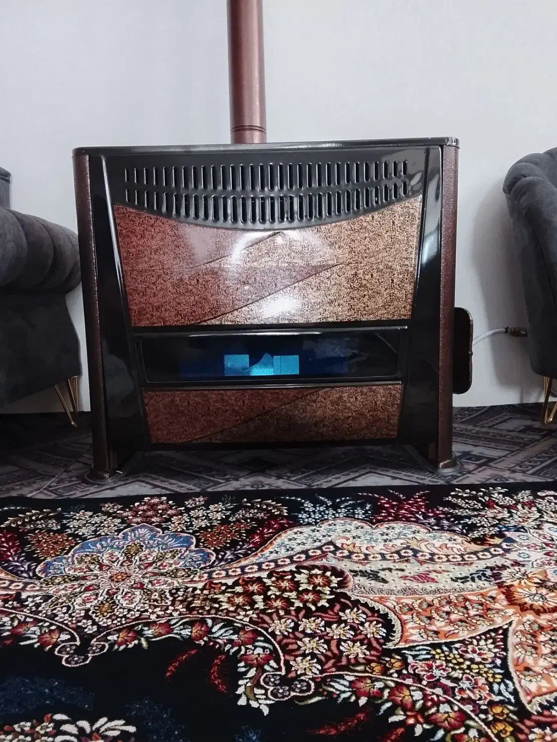 بخاری نو|بخاری، هیتر، شومینه|اهر, |دیوار