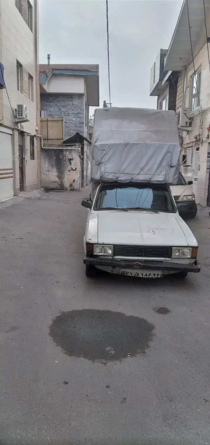 پیکان وانت مدل ۸۶|خودرو سواری و وانت|رشت, پاره بیجار|دیوار