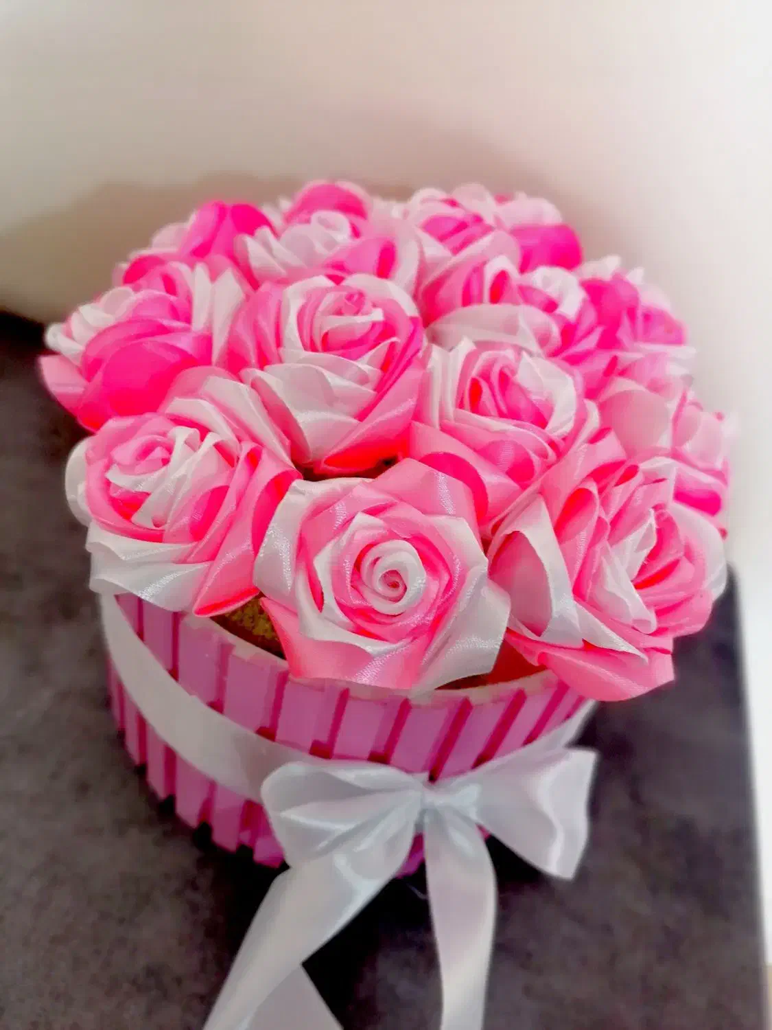 درست کردن انواع گل ربانی|گل مصنوعی|شریفآباد, |دیوار