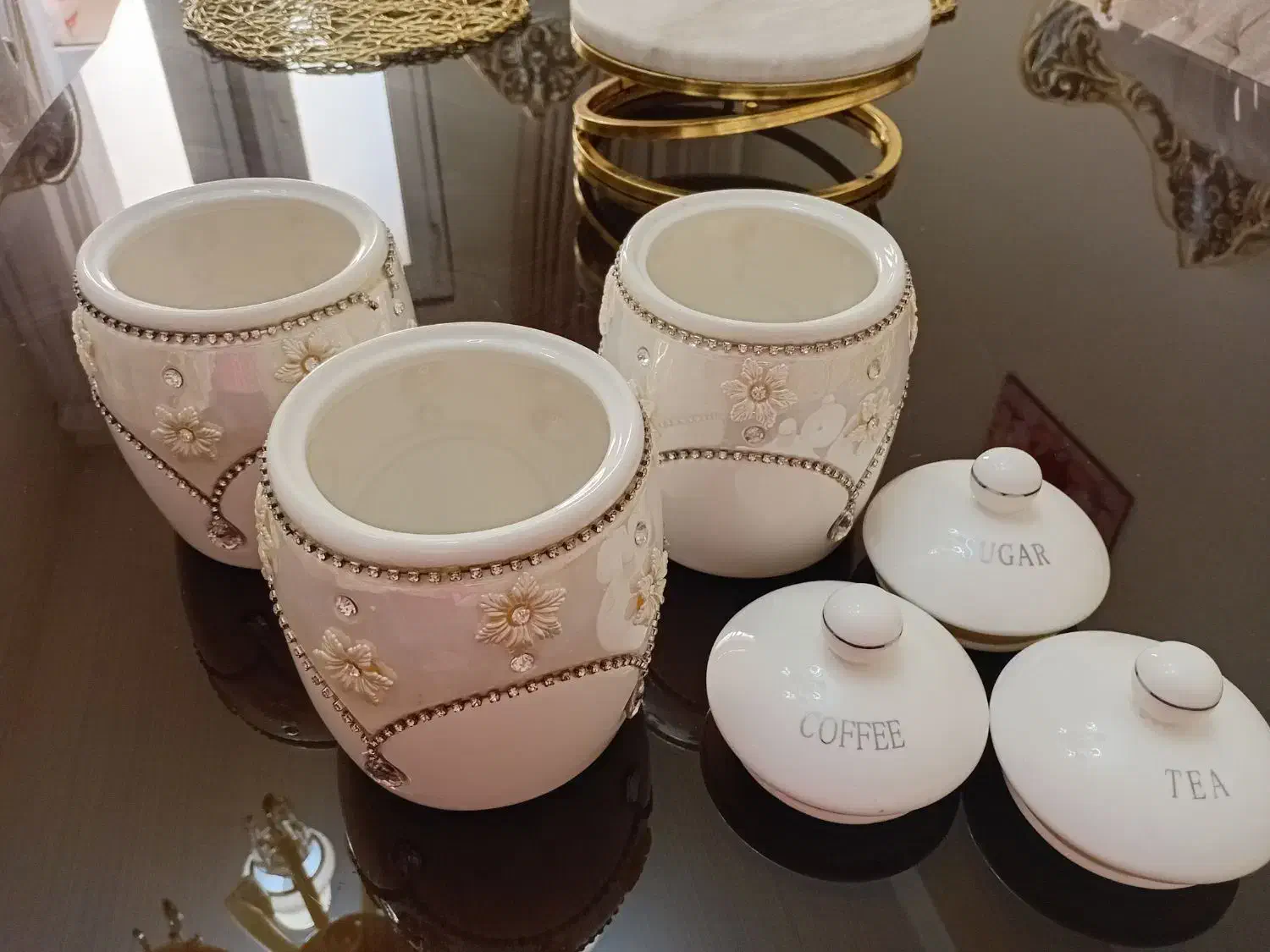 پاسماوری جای قهوه چای شکر|ظروف سرو و پذیرایی|پردیس, فاز ۱|دیوار