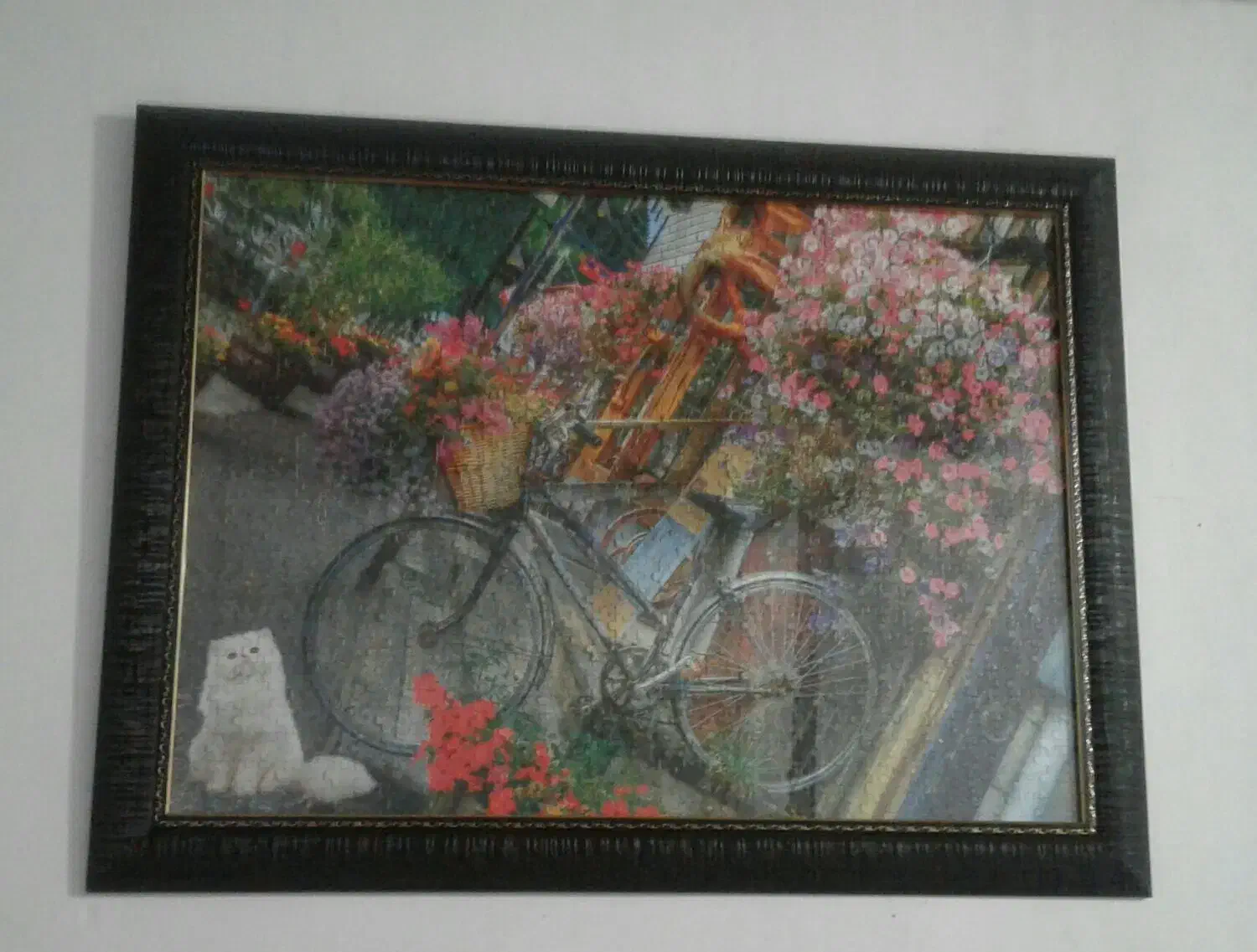 تابلوپازل هزارتیکه باقاب چرمی200تومن|تابلو، نقاشی، عکس|رشت, حمیدیان|دیوار