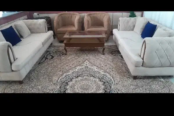 مبل شیک و تمیزچستر ۸ نفره|مبلمان خانگی و میز عسلی|گنبد کاووس, |دیوار