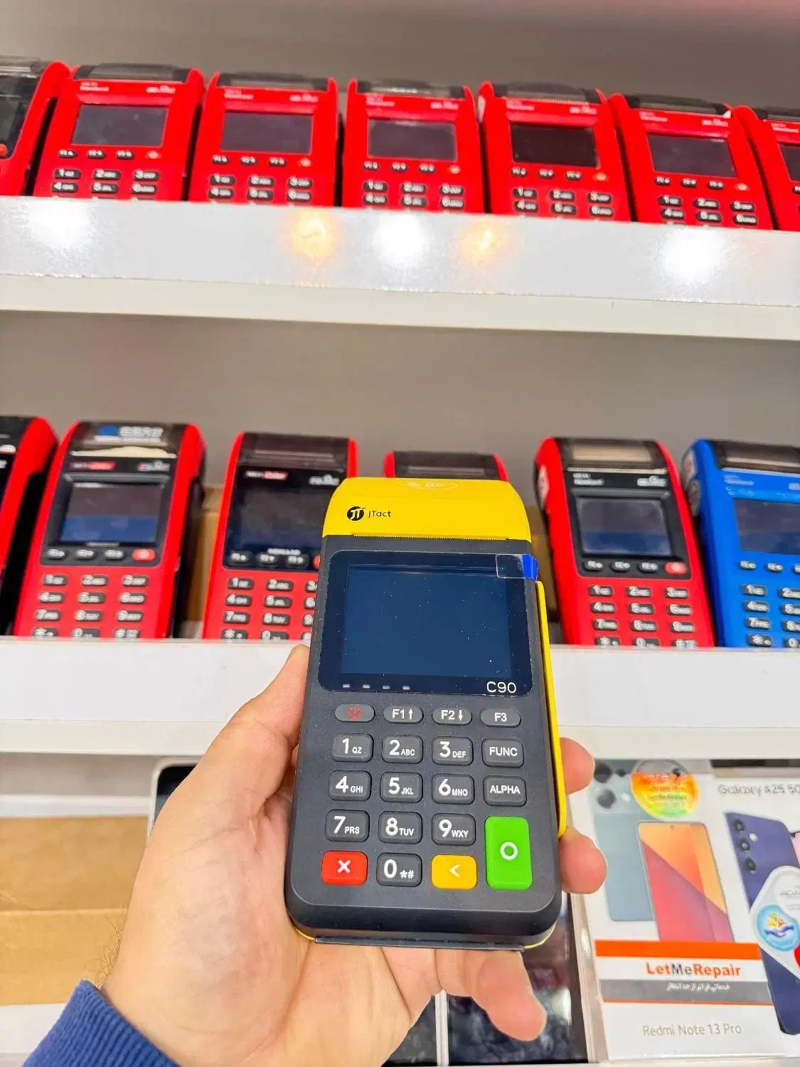 دستگاه کارتخوان و کشلس i90 4Gplus با برگ سبز|فروشگاه و مغازه|اصفهان, هفتون|دیوار