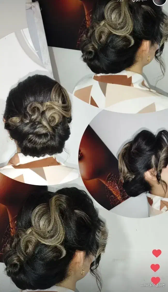 زیبایی ستیا...شینیون و میکاپ 500|خدمات آرایشگری و زیبایی|اردبیل, |دیوار