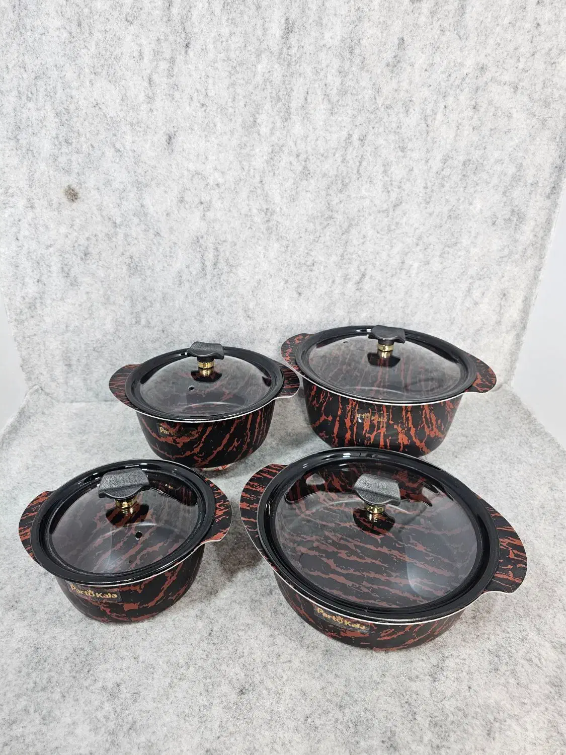 سرویس قابلمه ۸پارچه پروانه ای زبرا پرتو|ظروف پخت‌وپز|قم, ولیعصر|دیوار