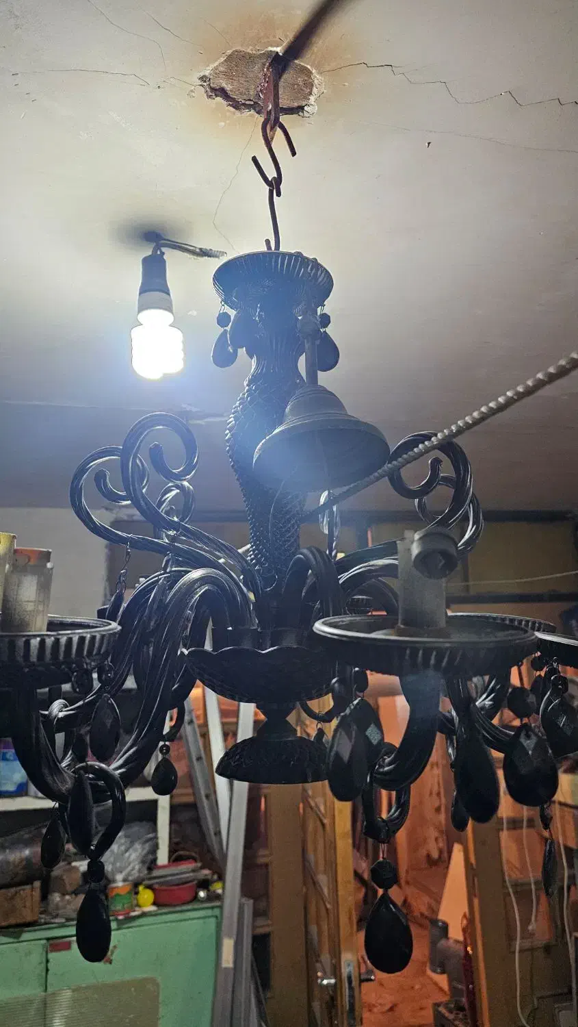 لوستر|لوستر و چراغ آویز|مشهد, کلاهدوز|دیوار