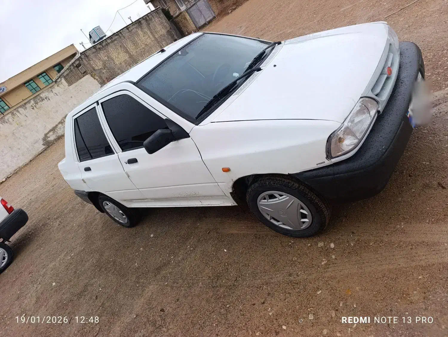 پراید 96 یک گلگیر رنگ|خودرو سواری و وانت|شیراز, دوکوهک|دیوار