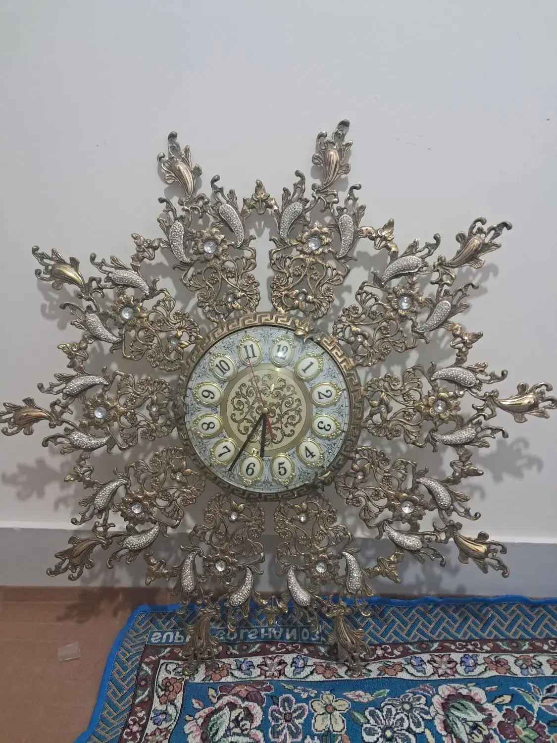 ساعت برنز|ساعت دیواری و تزئینی|قم, سید معصوم|دیوار