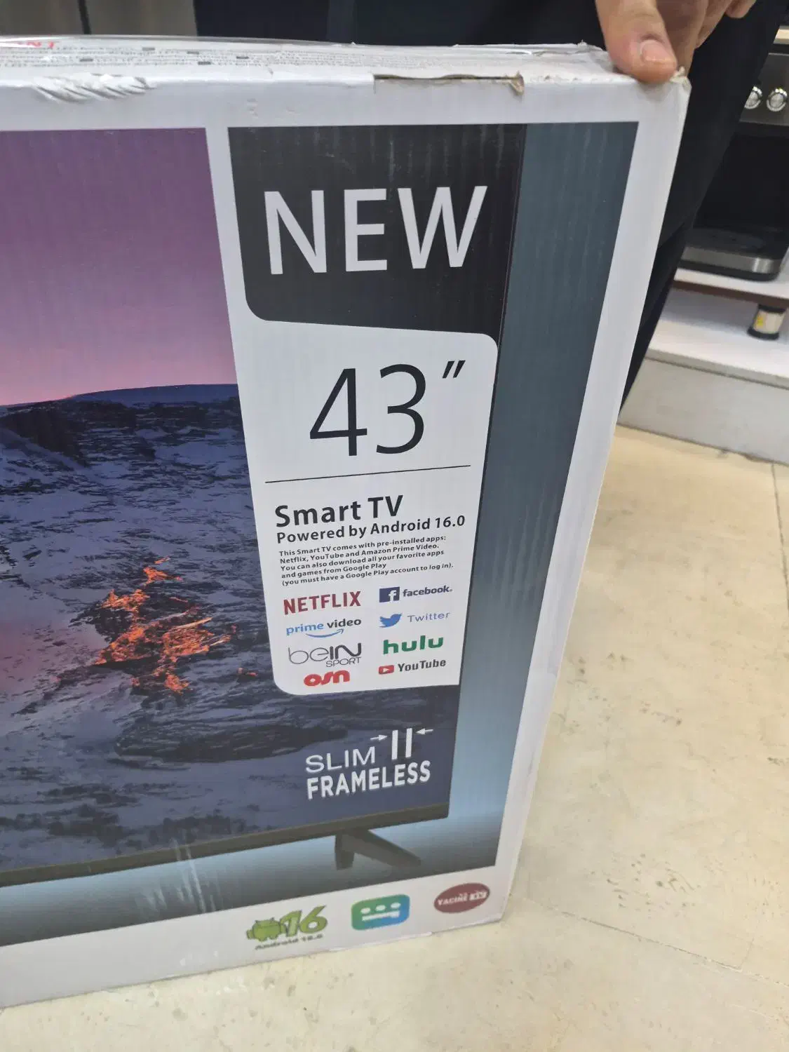 تلوزیون ۴۳ الجی با قیمت استثنایی|تلویزیون و پروژکتور|زاهدان, |دیوار