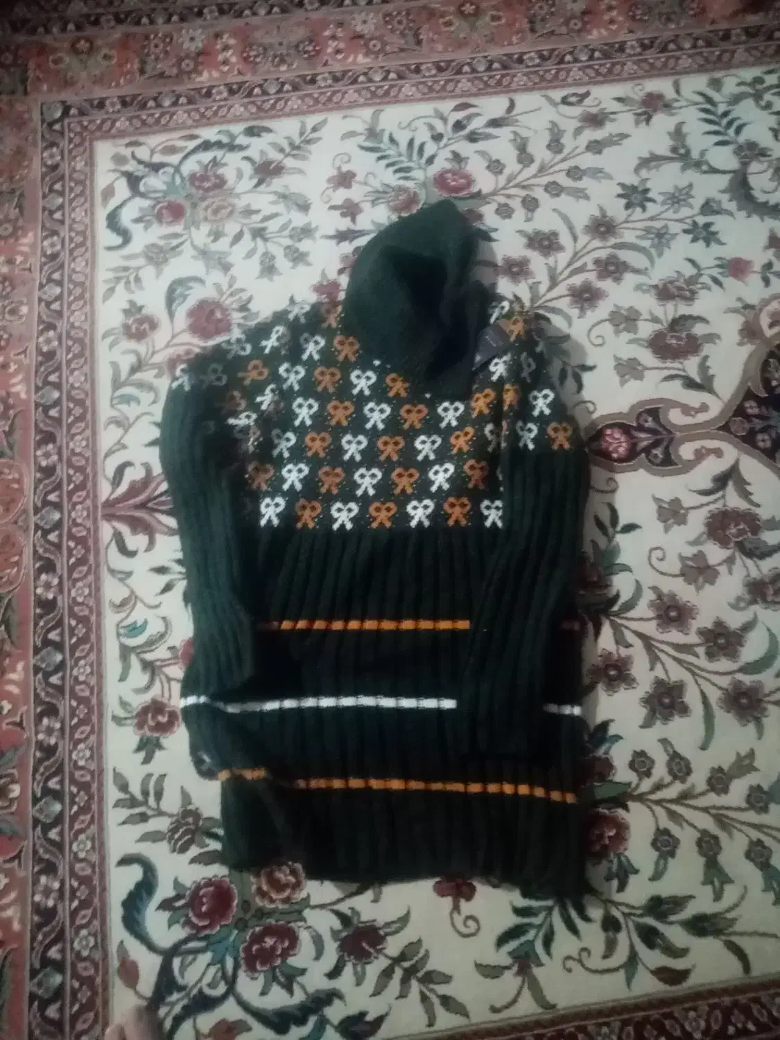 بلیز بافت شیک یقه اسکی|لباس|همدان, |دیوار