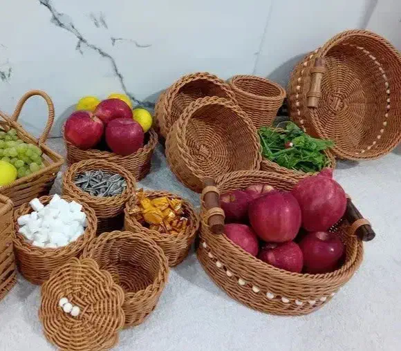 سبد حصیری|ظروف سرو و پذیرایی|اصفهان, جلفا|دیوار