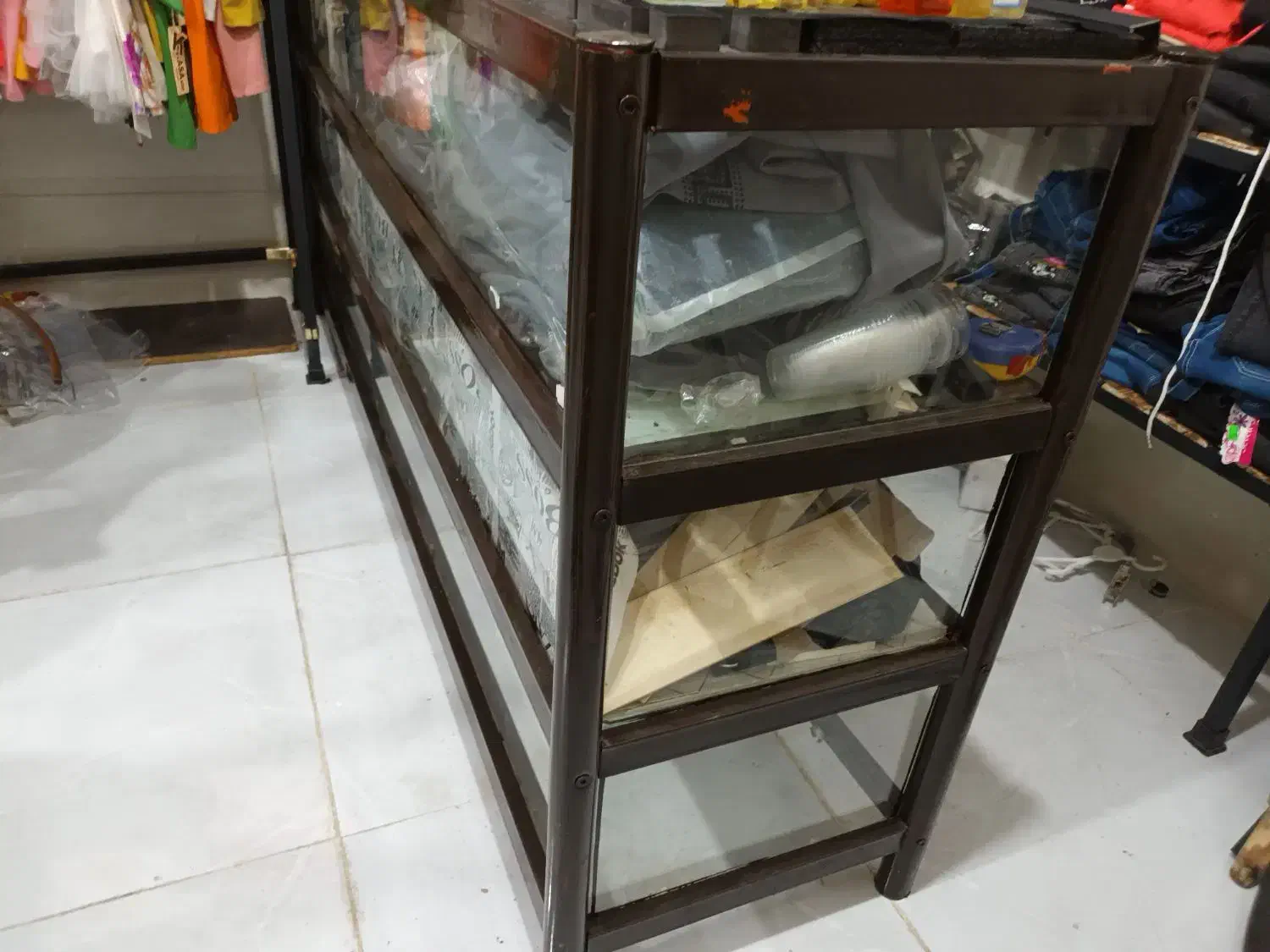 ویترین ۲متری شیک|بوفه، ویترین، کنسول|شوش, |دیوار