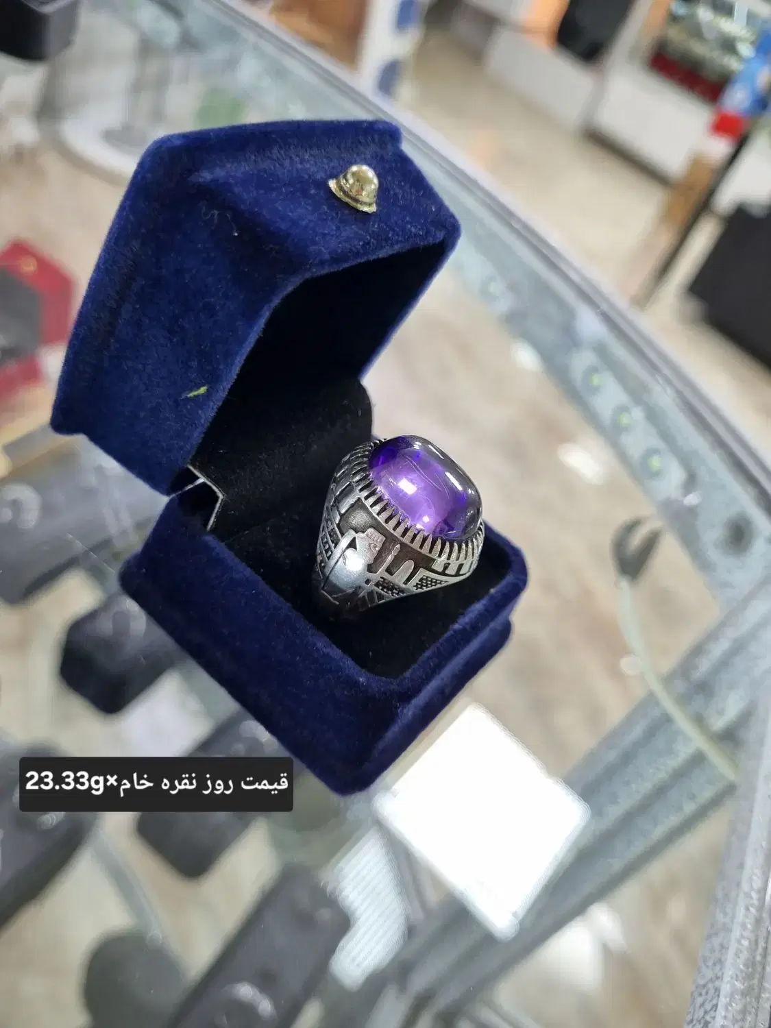 انگشتر مردانه نقره ۹۲۵ اصلی مناسب سرمایه|بدلیجات|کرمانشاه, |دیوار
