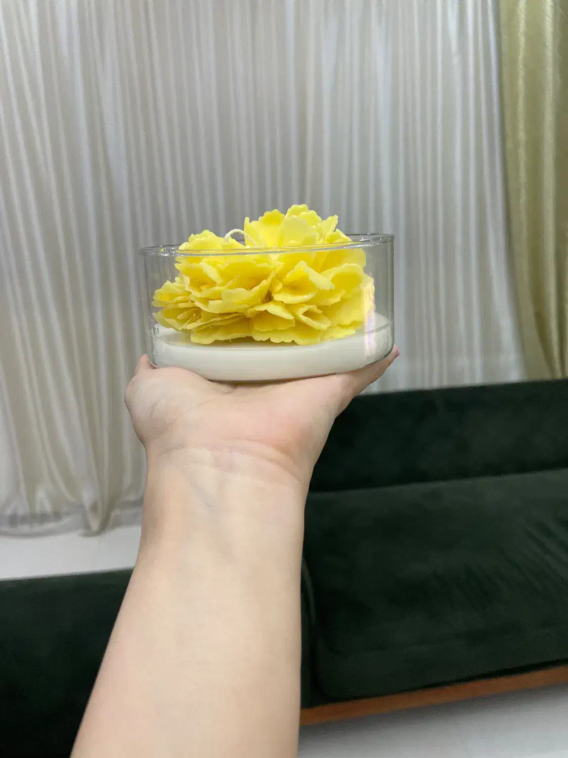 شمع گل رز و پیونی|صنایع دستی و سایر لوازم تزئینی|تهران, بوستان چیتگر|دیوار