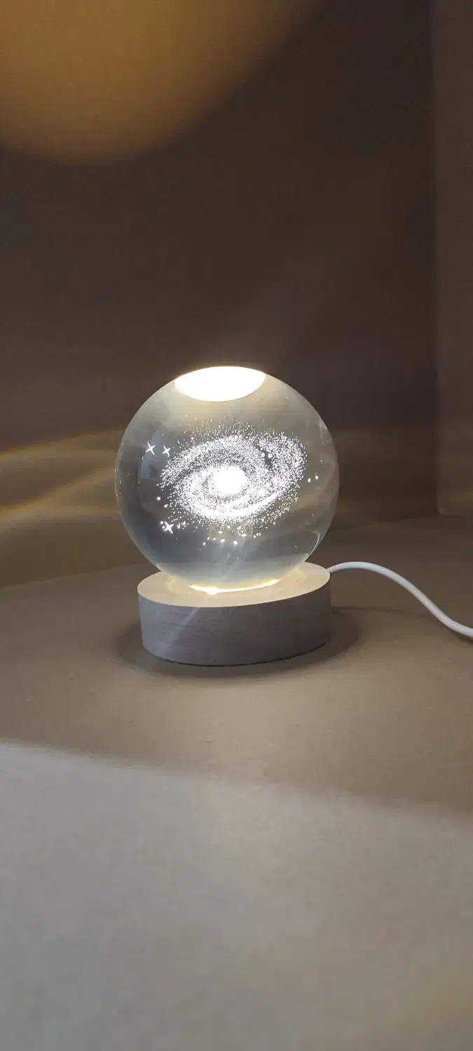 گوی کریستالی سایز هشت (عمده)|چراغ خواب و آباژور|بندر گناوه, |دیوار