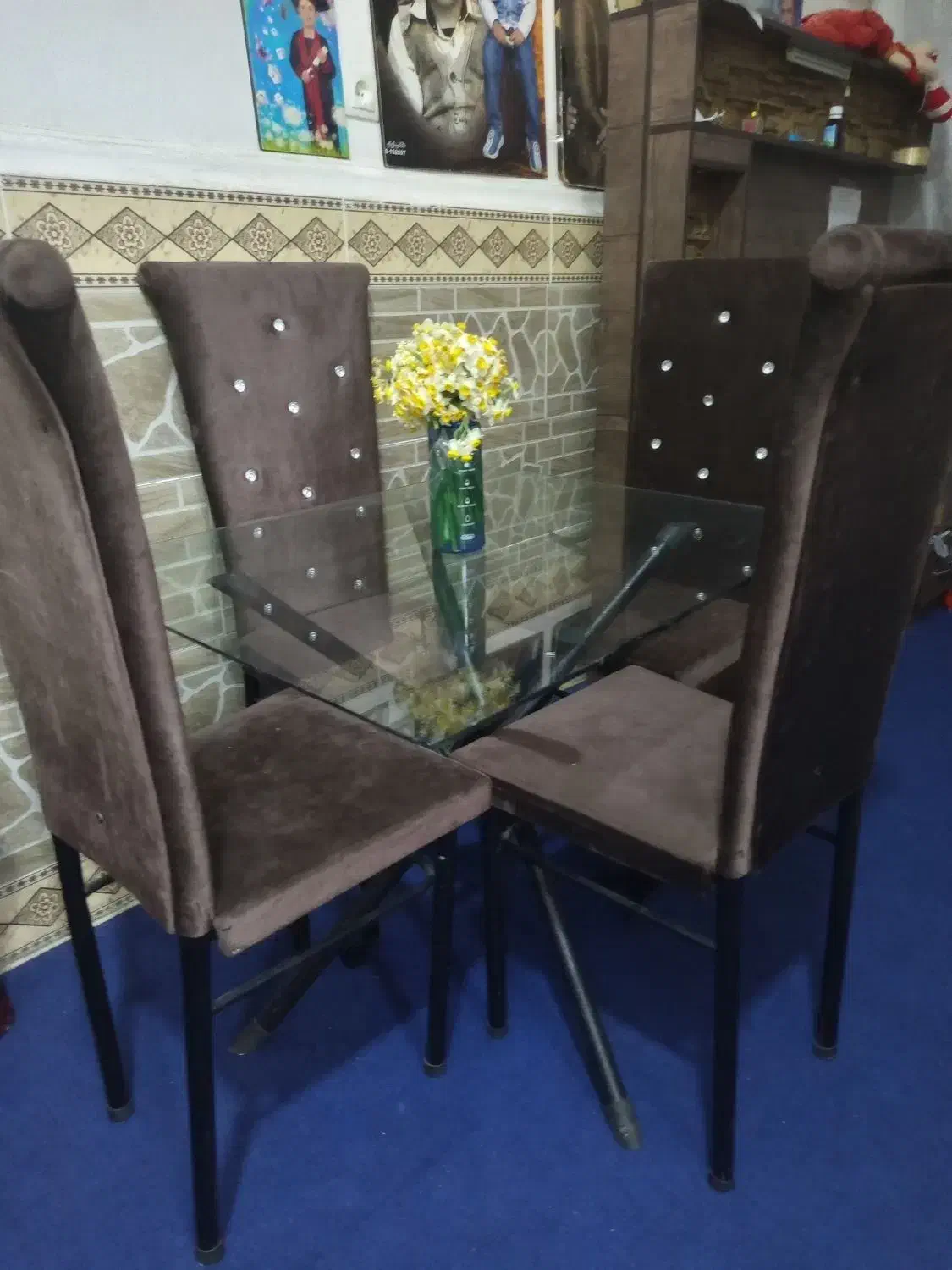 میز|میز و صندلی غذاخوری|بهبهان, |دیوار