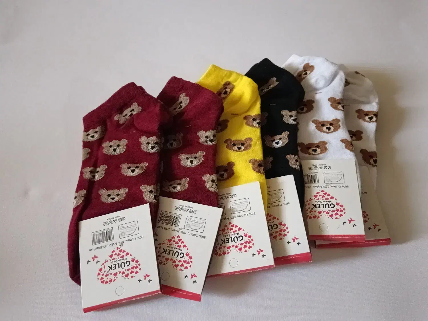 جورابهای طرحدار خرسی و اسپرت نیم ساق مردانه|لباس|اصفهان, صائب|دیوار