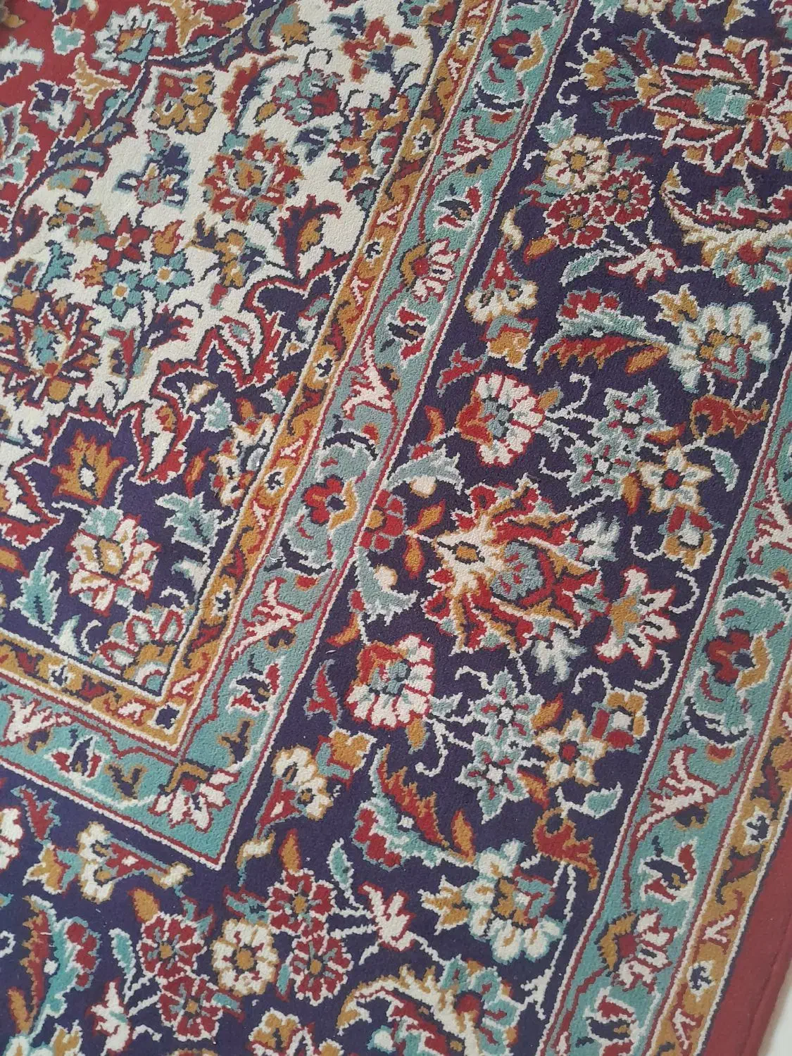 یک جفت قالی لاکی مشهد|فرش|مشهد, شهرک رازی (شهرک غرب)|دیوار