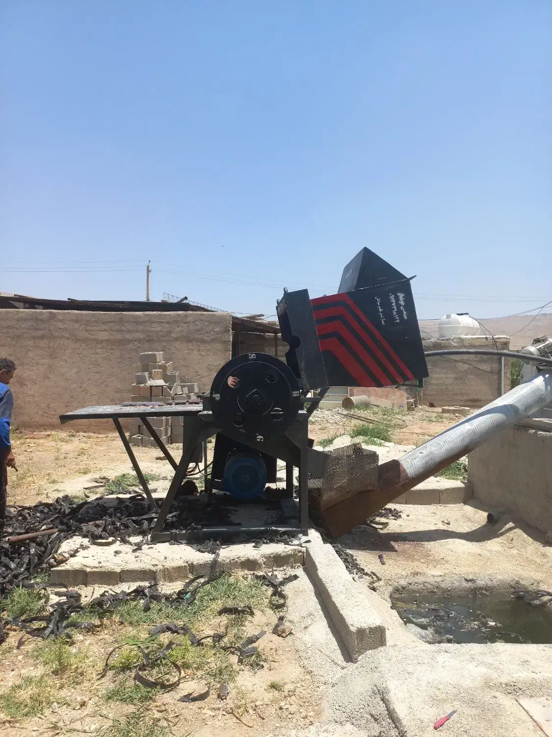 آسیاب پلاستیک|ماشین‌آلات صنعتی|شیراز, کفترک|دیوار