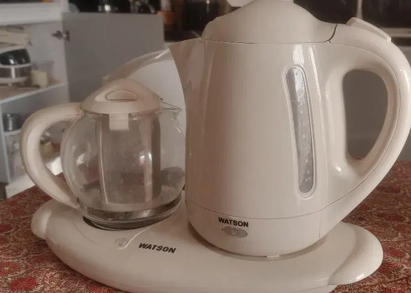 چای ساز واتسون همراه قوری پیرکس|سماور، چای‌ساز، قهوه‌ساز|شیروان (خراسان), |دیوار