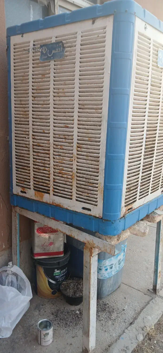 کولرآبی8000هزار با پایه|کولر آبی|شاهین‌شهر, کوی مهدیه|دیوار