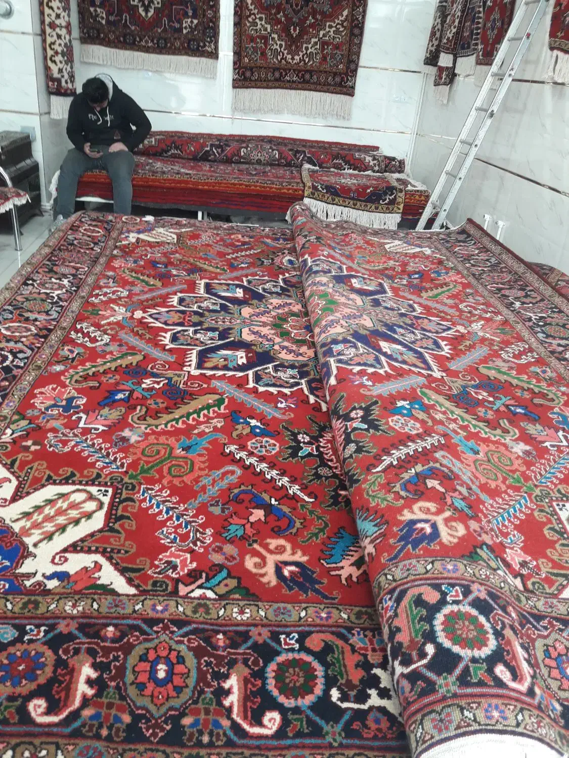 فرش هریس. گوراوان|فرش|هریس, |دیوار