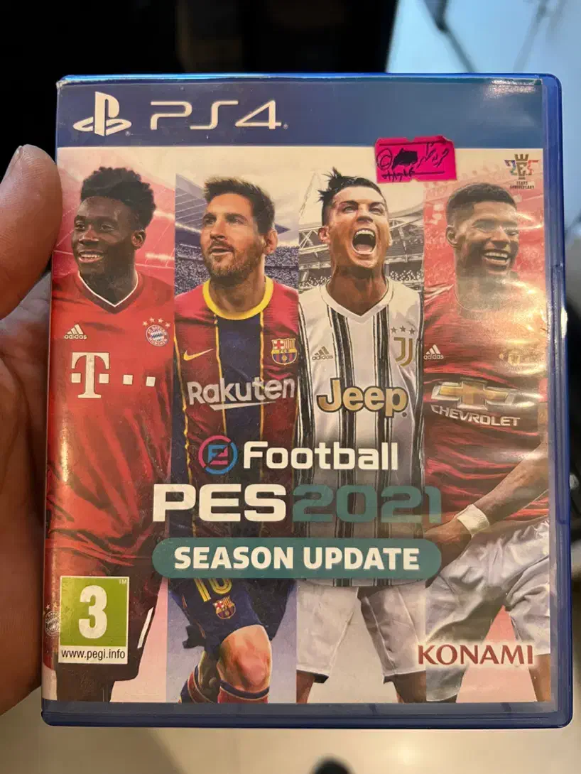 دیسک pes2021 ps4|کنسول، بازی ویدئویی و آنلاین|مشهد, گلبرگ|دیوار