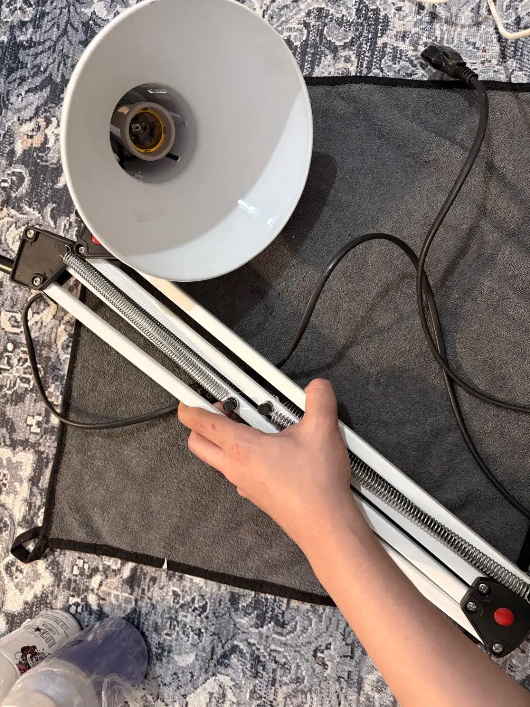 چراغ مطالعه/کار حرفه ای|چراغ خواب و آباژور|شیراز, اصلاح‌نژاد|دیوار