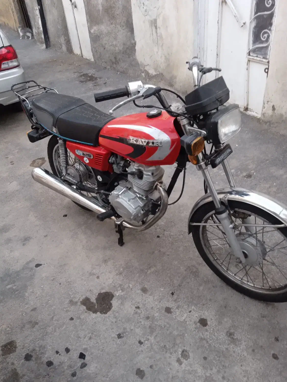 هندا۱۲۵موتور سیکلت مزایده مدل ۸۷|موتورسیکلت|تبریز, |دیوار