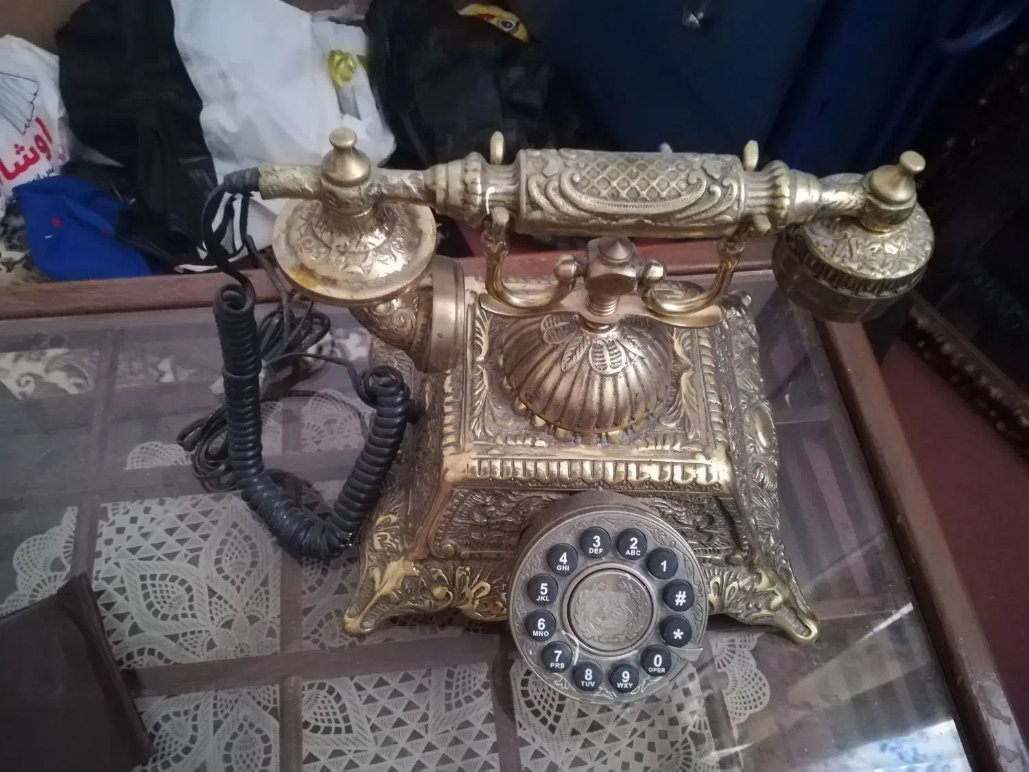 تلفن رومیزی برنج|تلفن رومیزی|اردبیل, |دیوار