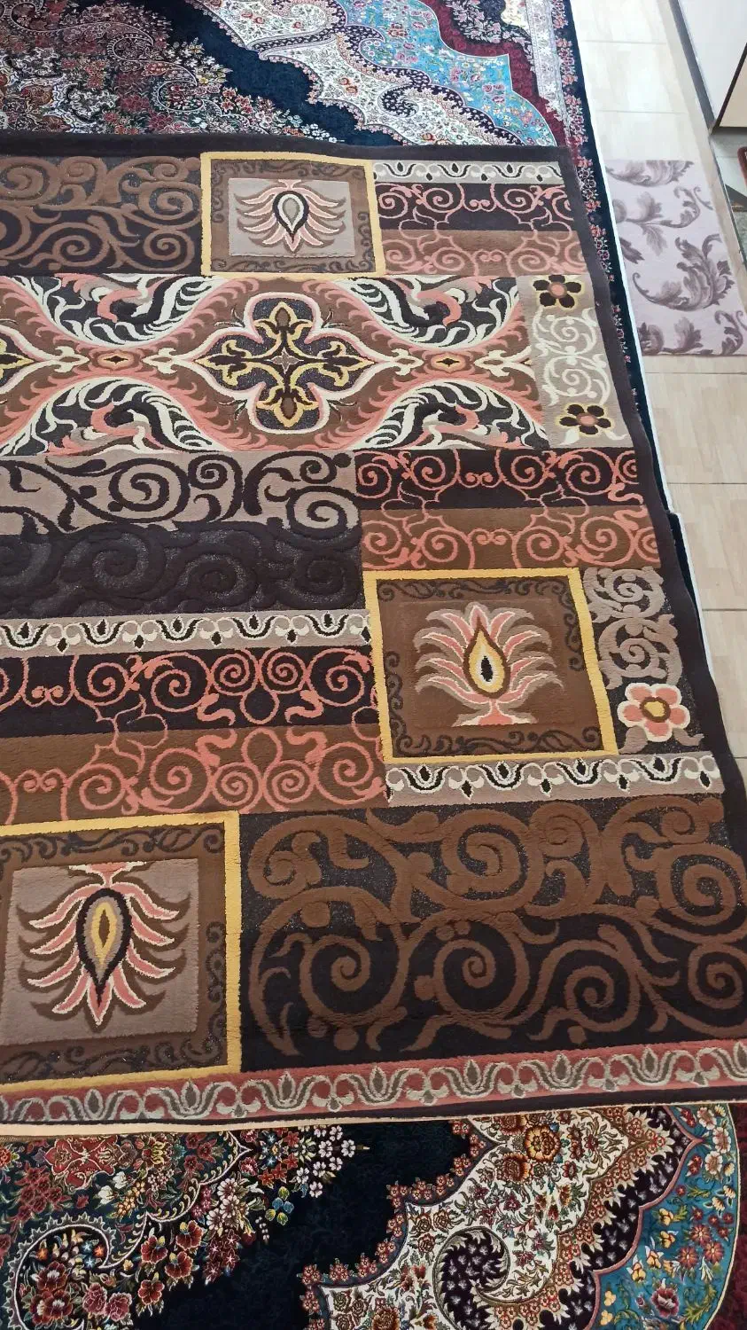 گلیم فرش شیش متری|گلیم، جاجیم، گبه|کرمانشاه, |دیوار