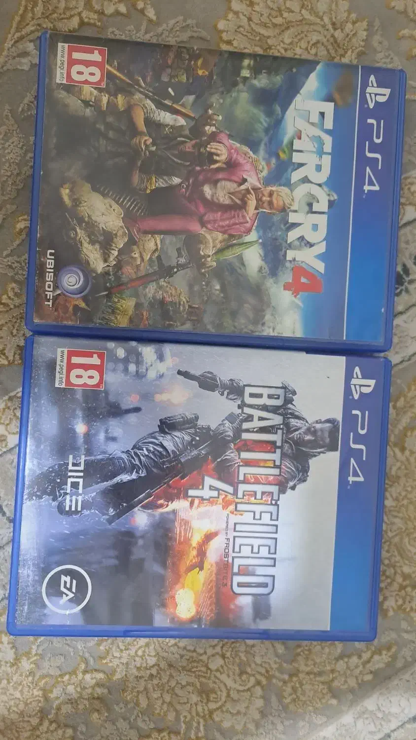 دو عنوان بازی ps4 سالم|کنسول، بازی ویدئویی و آنلاین|تهران, شهرک خرازی|دیوار