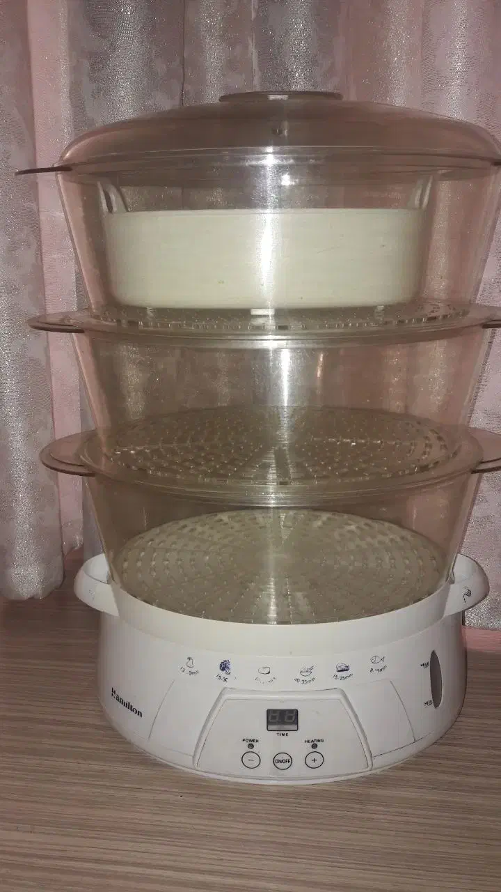 بخار پز سه طبقه مارک همیلتون|اجاق گاز و لوازم برقی پختوپز|تهران, نبی اکرم|دیوار