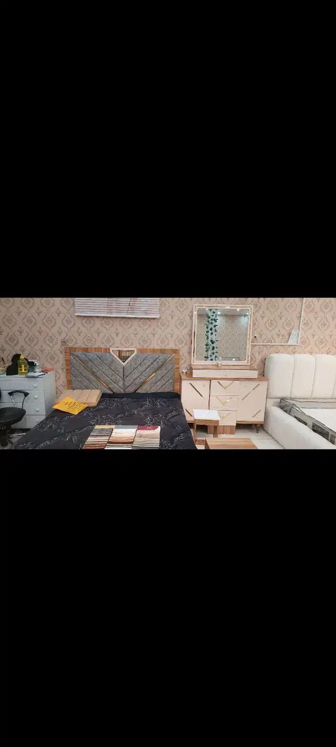 سرویس خواب نارسیس|تخت و سرویس خواب|قم, شاه ابراهیم|دیوار