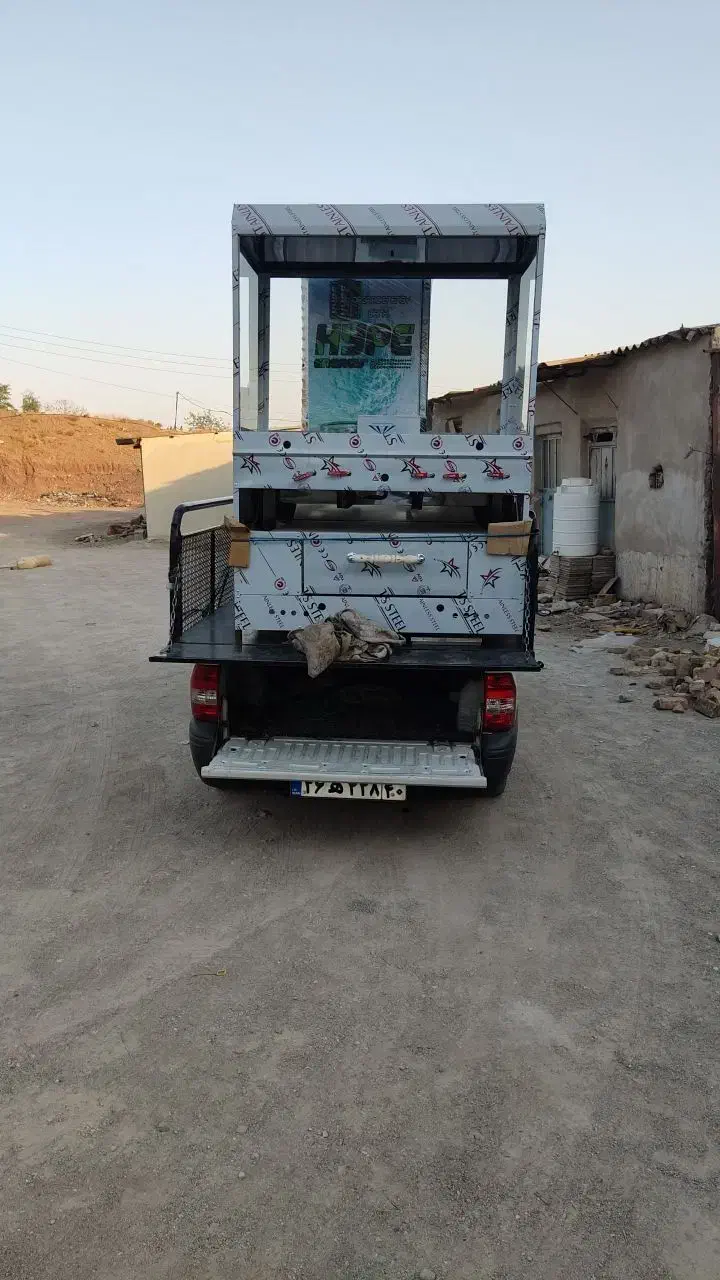 فلافلی فر همه کاره چرخدار ساندویچی پیتزا بیرونی|کافی‌شاپ و رستوران|گرگان, |دیوار