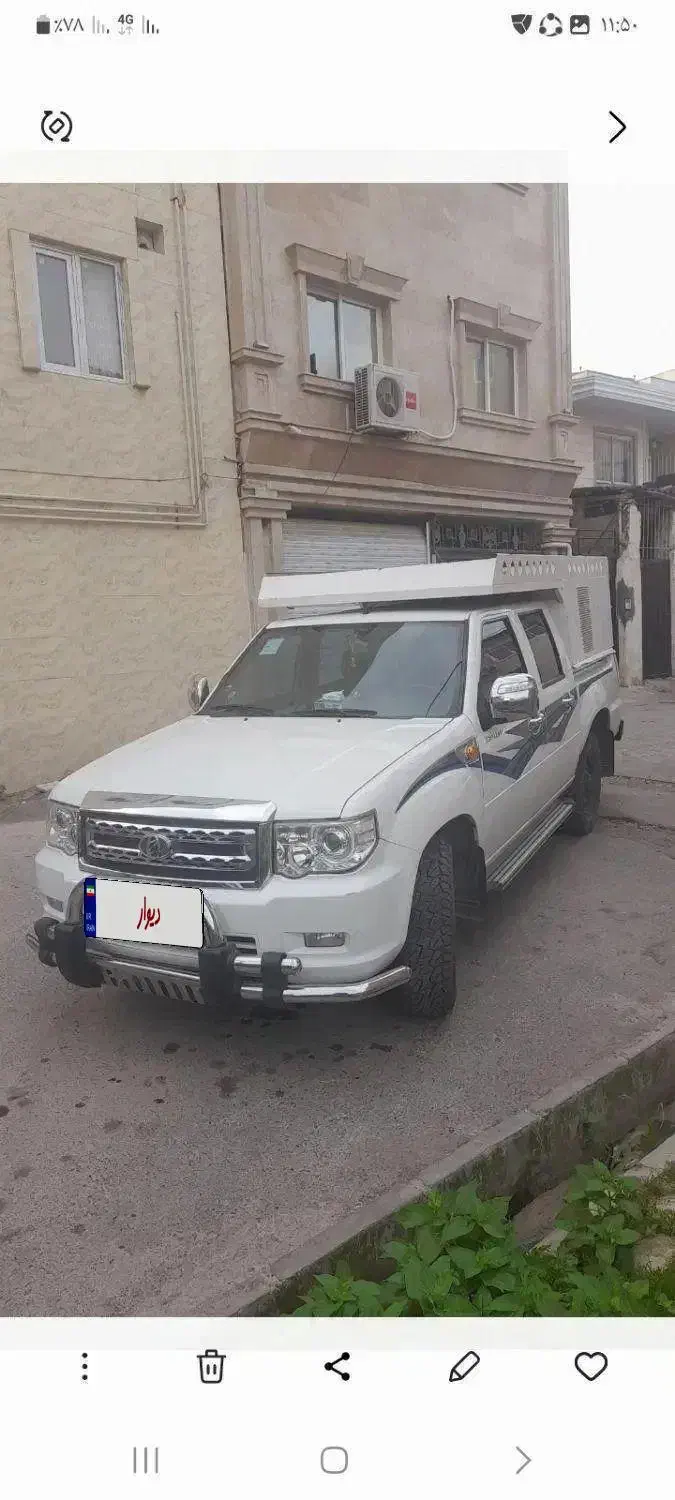 دوکابین  کارون ۴۰۲|خودرو سواری و وانت|گرگان, |دیوار