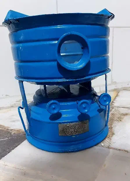 چراغ نفتی قدیمی|کلکسیون اشیاء عتیقه|کرمان, |دیوار