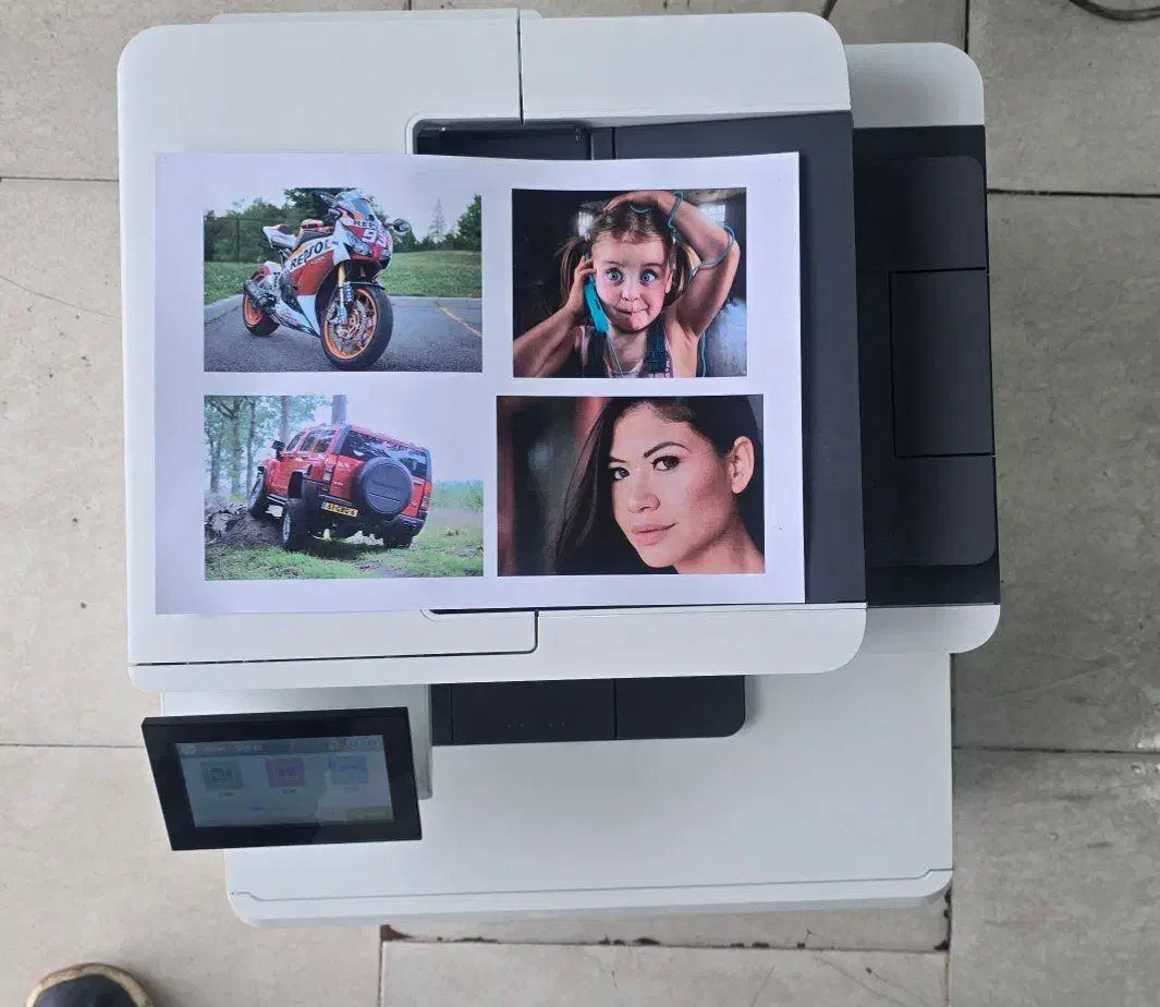 پرینتر ۴ کاره رنگی hp 480f e47528|پرینتر، اسکنر، کپی، فکس|مشهد, جاهد شهر|دیوار