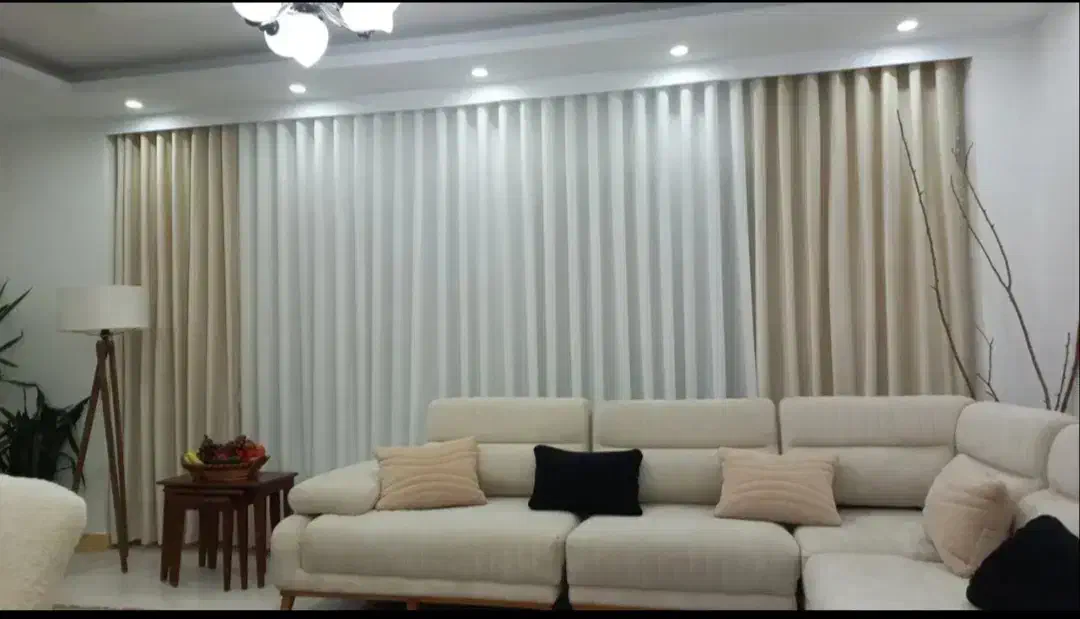 پرده حریر ساده|پرده، رانر، رومیزی|مریوان, |دیوار