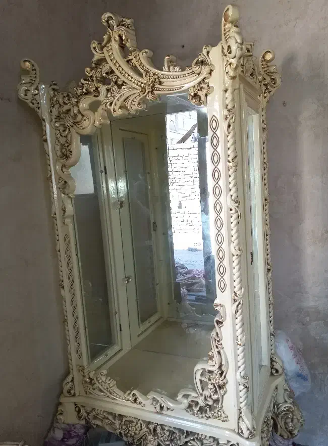 بوفه تمام چوب راش|بوفه، ویترین، کنسول|تهران, والفجر (افسریه)|دیوار