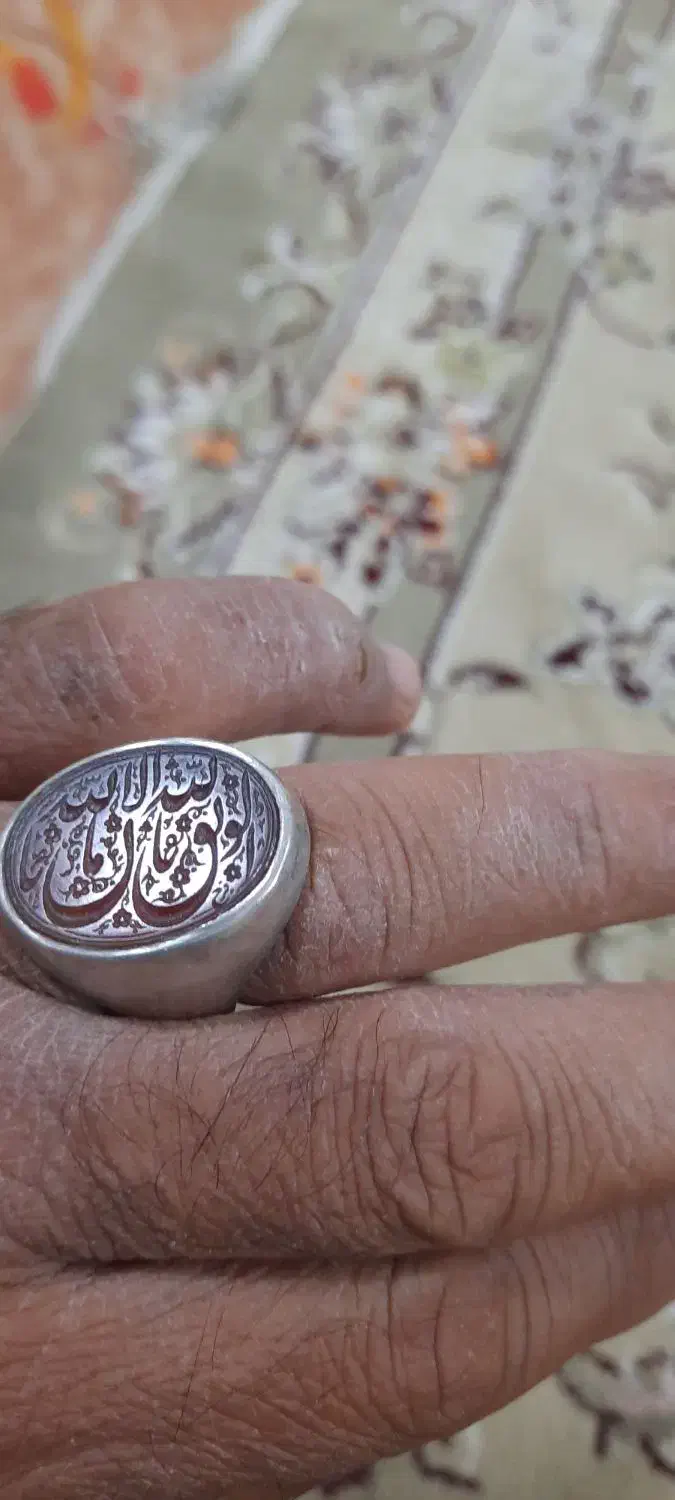 انگشتر خط بدلیجات طلا نقره تسبیح کلکسیون کالا|کلکسیون اشیاء عتیقه|کرمانشاه, |دیوار