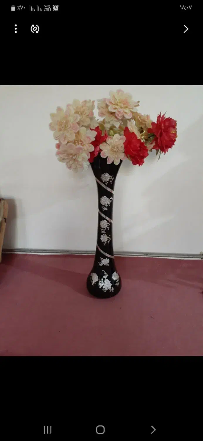 ساعت دیواری، گلدان شیشه ای، آیینه کنسول|گل مصنوعی|میاندوآب, |دیوار