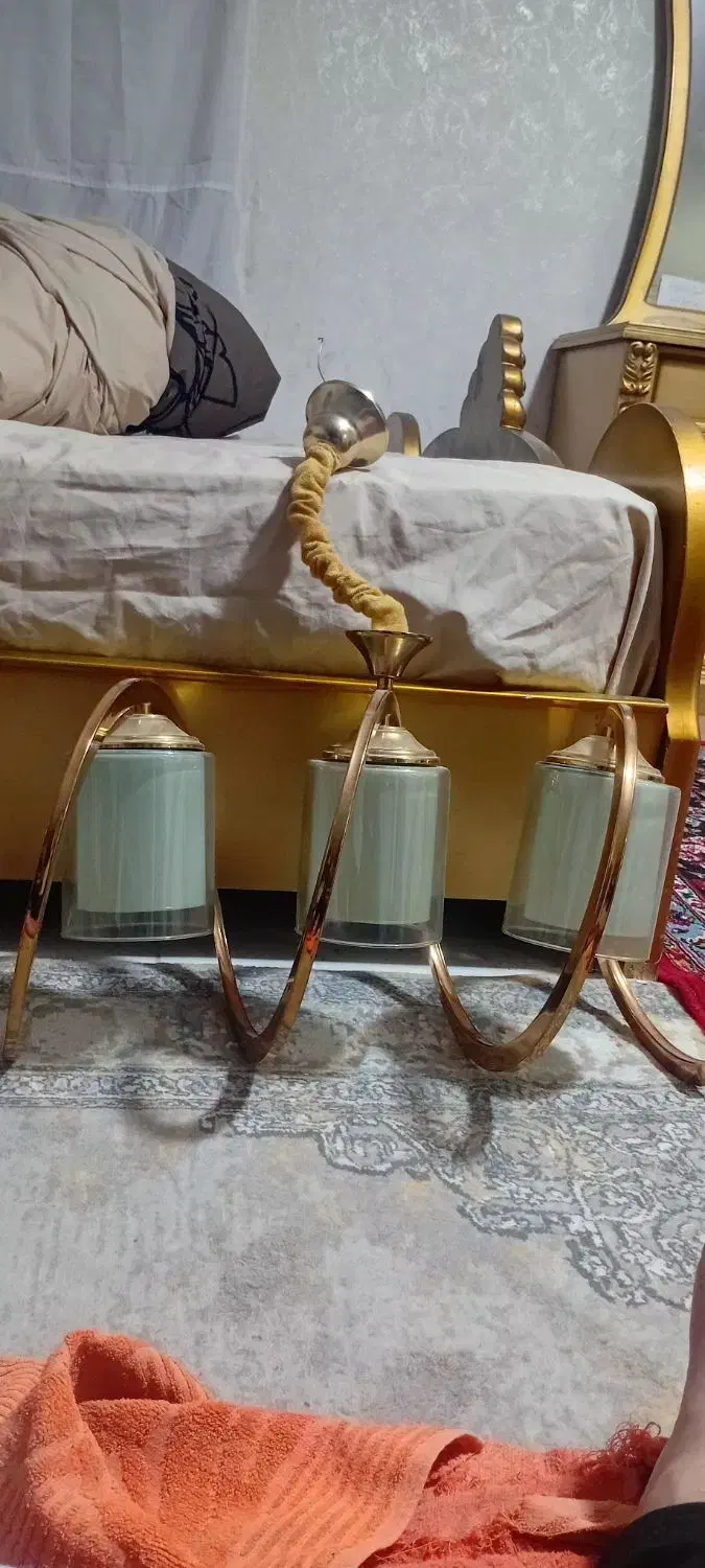 لوسترسه حبابه وتک حبابه|لوستر و چراغ آویز|هشتگرد, شهرک ریحانه|دیوار