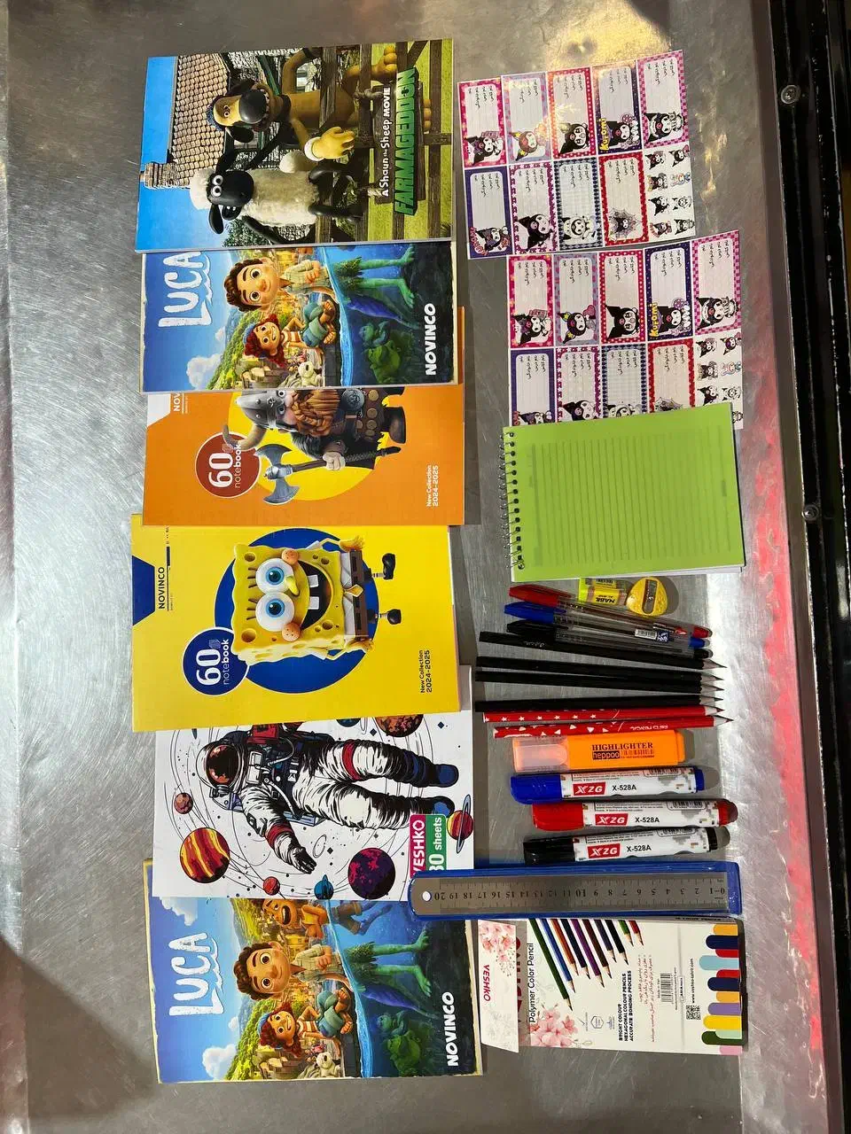 پک لوازم تحریر۲۶عددی قیمت مناسب|لوازم التحریر|نیشابور, مدرس|دیوار