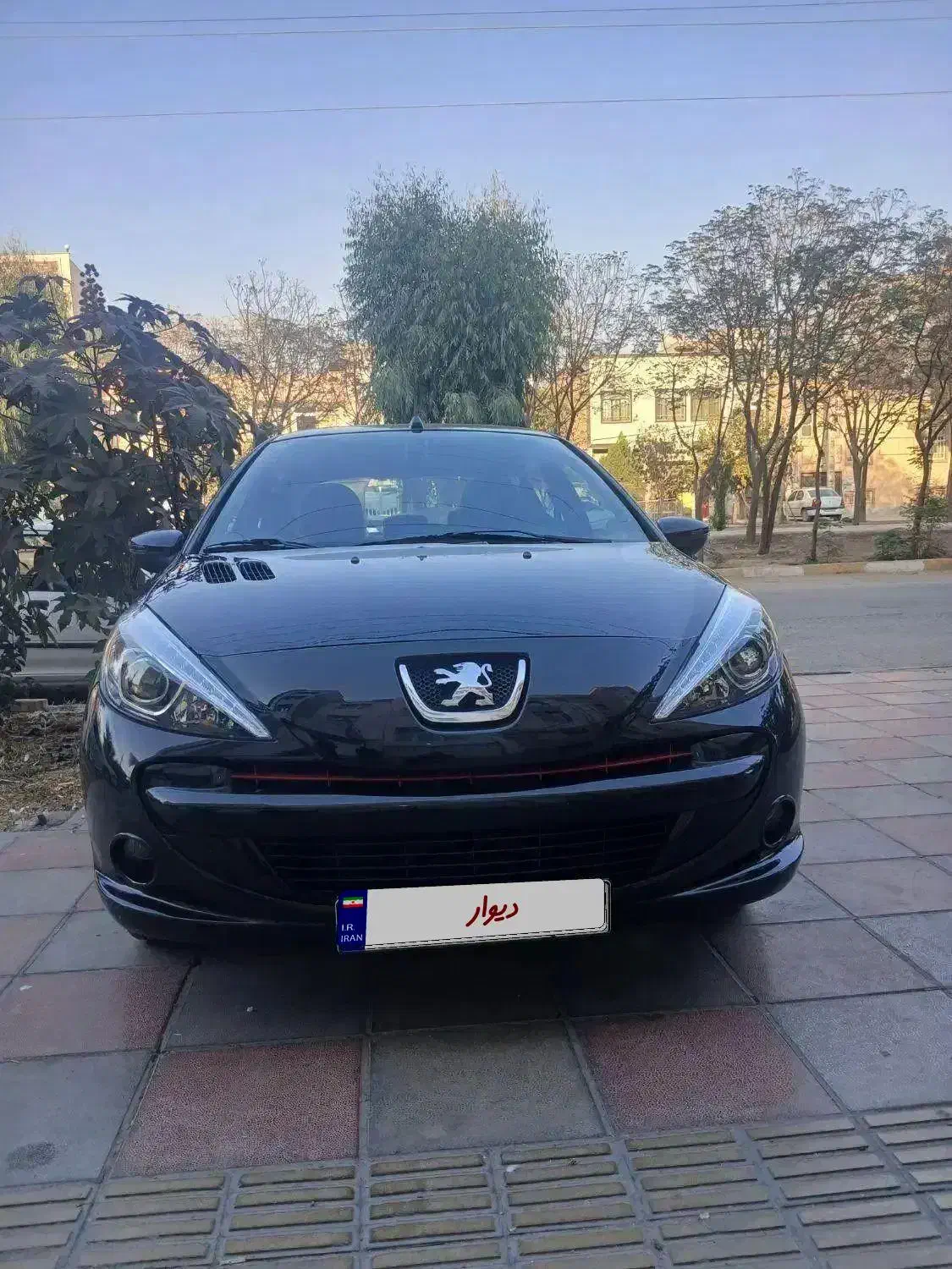 ۲۰۷ مشکی بی رنگ|خودرو سواری و وانت|ورامین, ورامین|دیوار