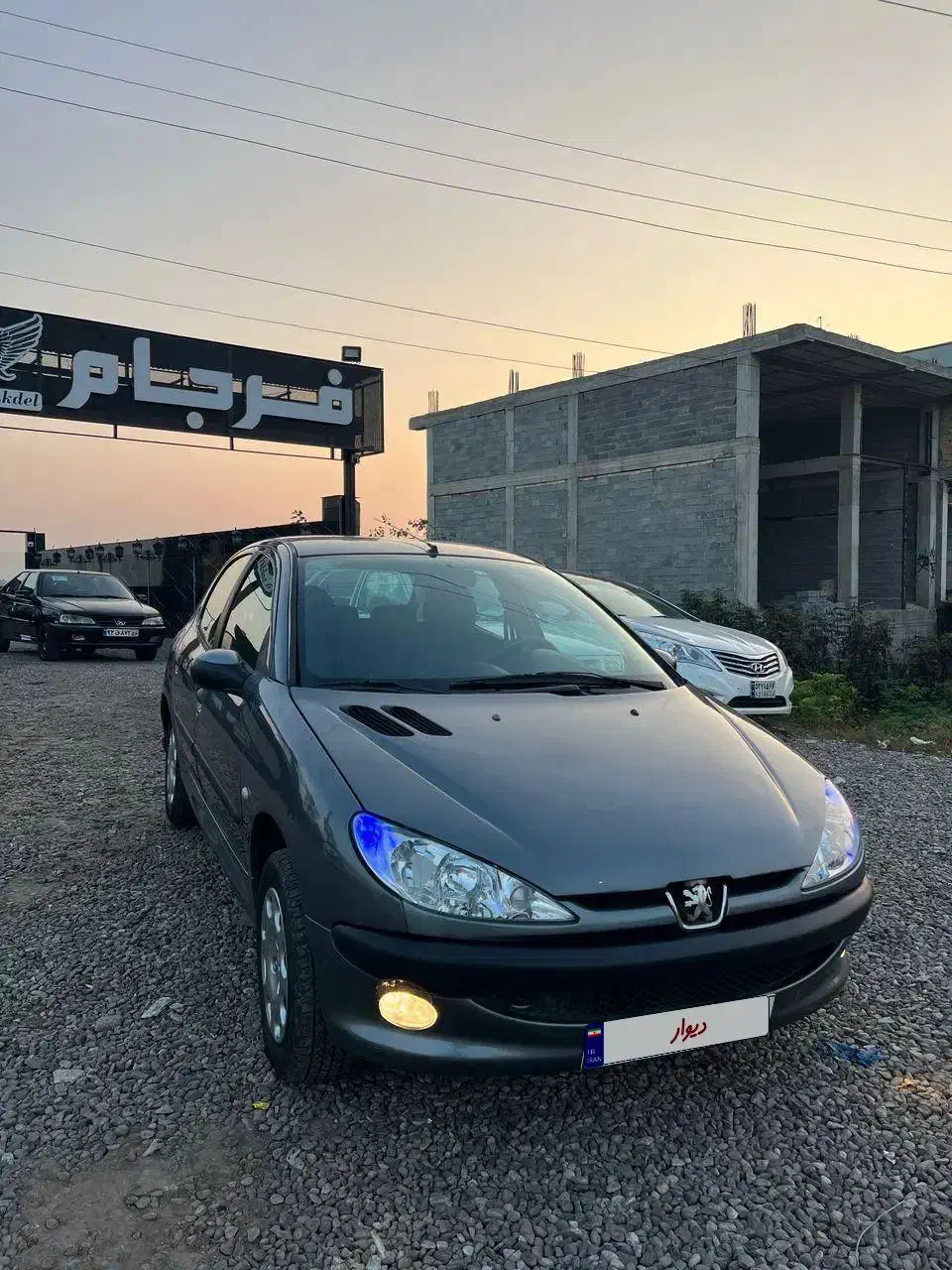 پژو۲۰۶تیپ۳ مدل۸۸ بیرنگ کم کار|خودرو سواری و وانت|رشت, پسیخان|دیوار