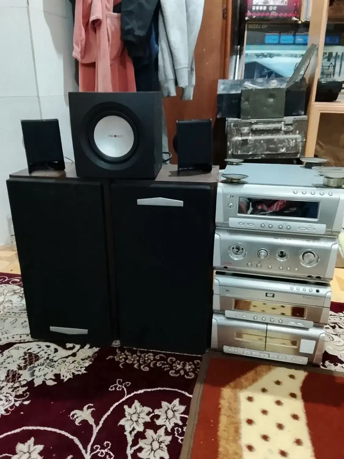 ضبط صوتی|سیستم صوتی خانگی|صدرا-فارس, فاز ۲|دیوار