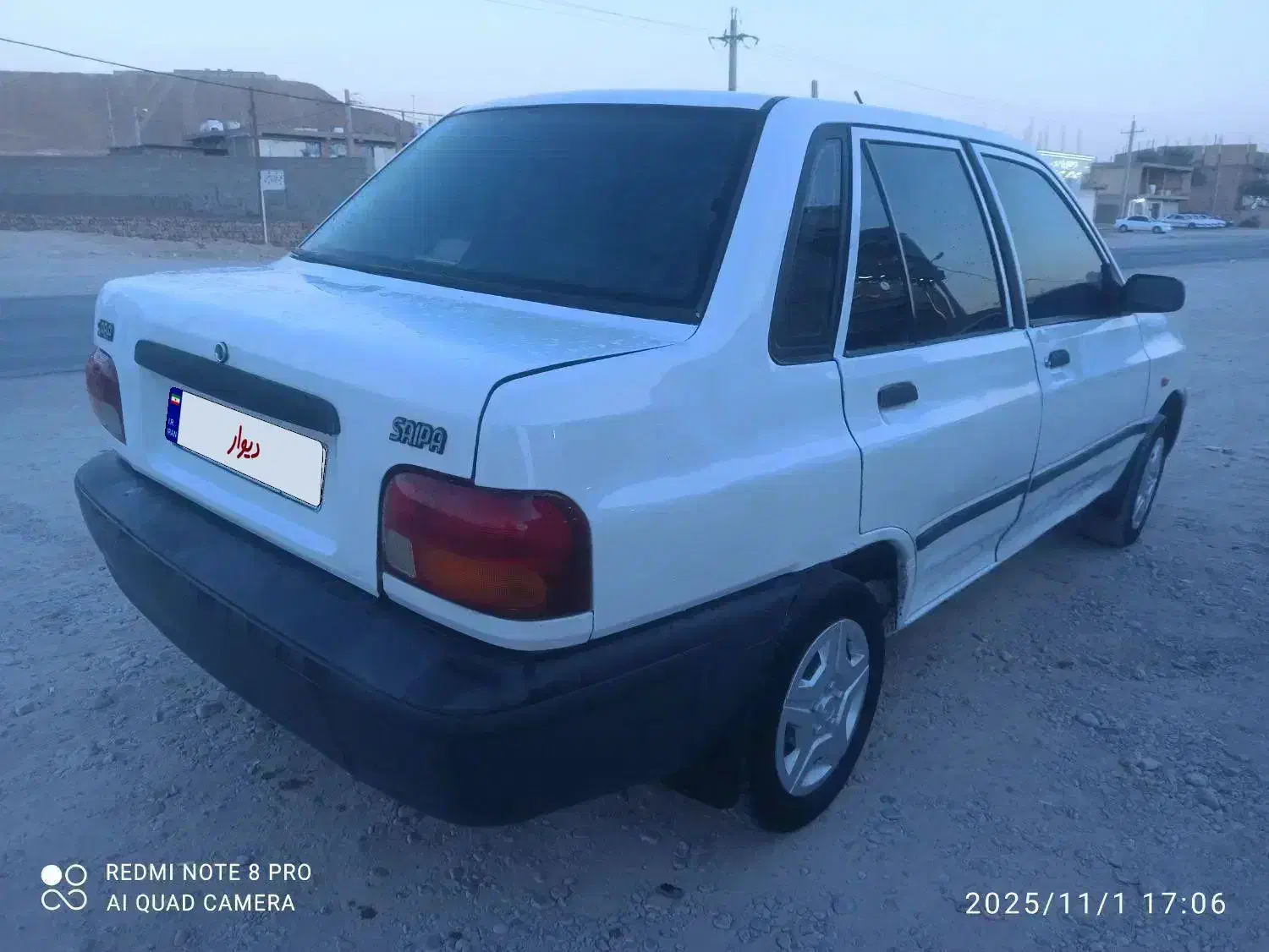 پراید مدل ۸۸ تکسوز|خودرو سواری و وانت|زرین دشت (فارس), |دیوار