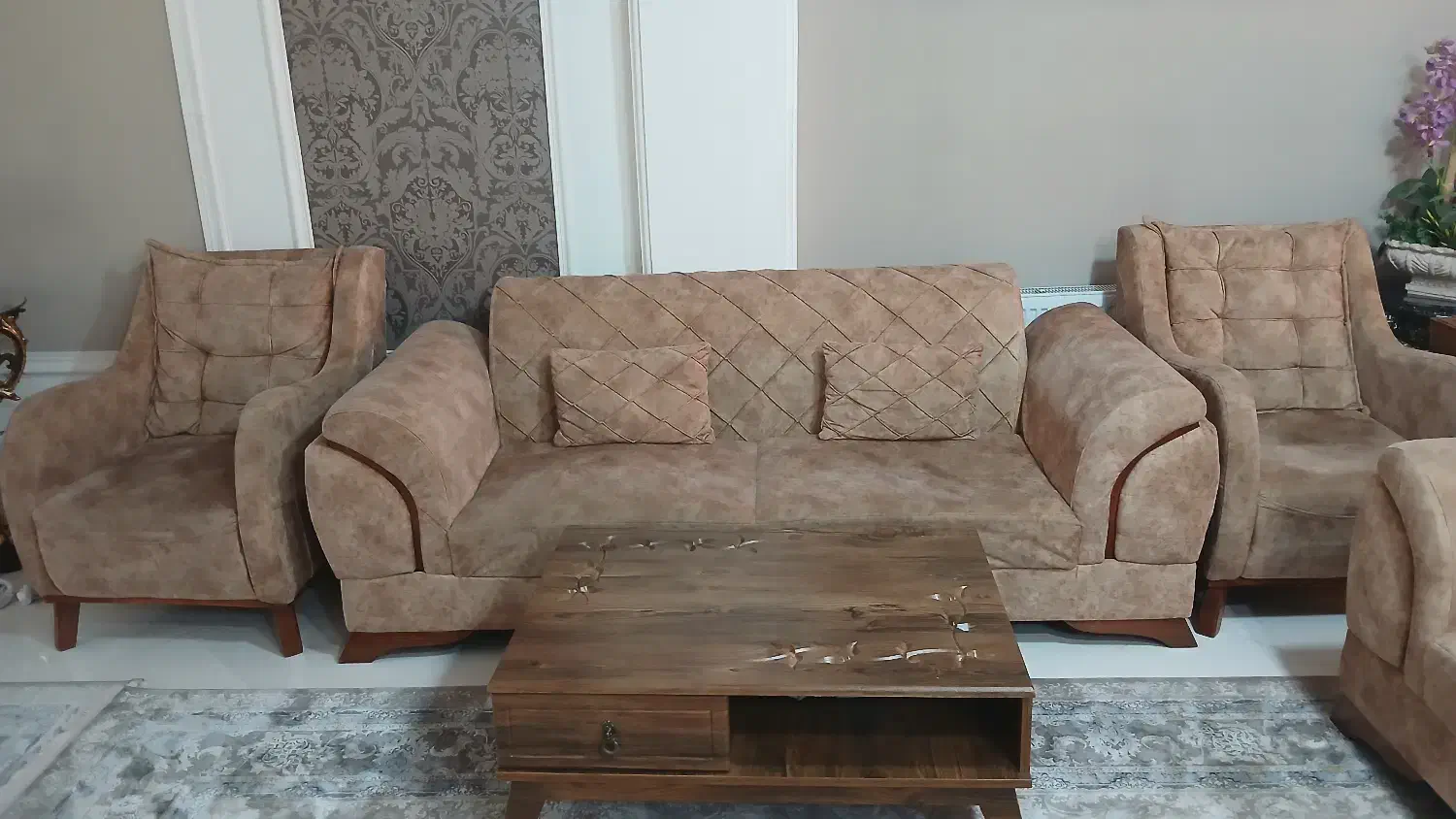 مبل هفت نفره|مبلمان خانگی و میز عسلی|تهران, کیانشهر|دیوار