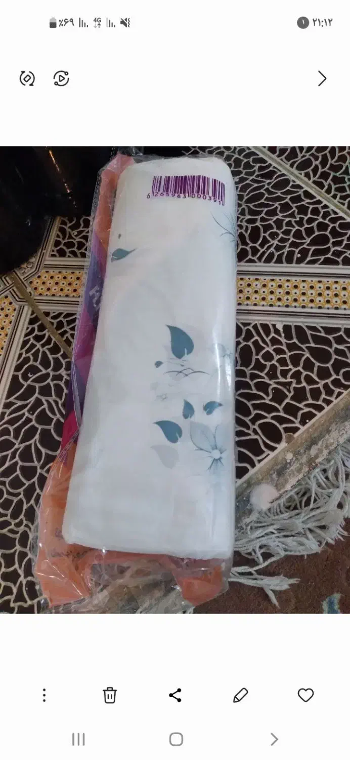 سفره یه بارمصرف یه کیلوی|سفره، حوله، دستمال آشپزخانه|کوهدشت, |دیوار